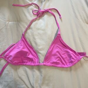 SKIMS Vibrant Pink Bikini Top